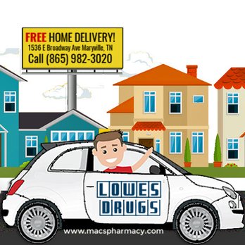 Lowe's Drugs - Lowe's offers free same day delivery. Call the store for details. - Medical Supplies Near Me - Maryville, Tennessee Lowe's Drugs - Lowe's offers free same day delivery. Call the store for details. - Medical Supplies Near Me - Maryville, Tennessee