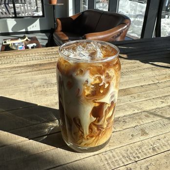 Radial Coffee - Iced Americano w cream - Coffee & Tea Near Me - Portland, Maine Radial Coffee - Iced Americano w cream - Coffee & Tea Near Me - Portland, Maine