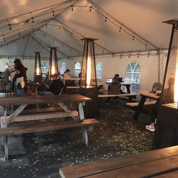 Alloy Brewing Company - Outside patio tent - Breweries Near Me - Coon Rapids, Minnesota