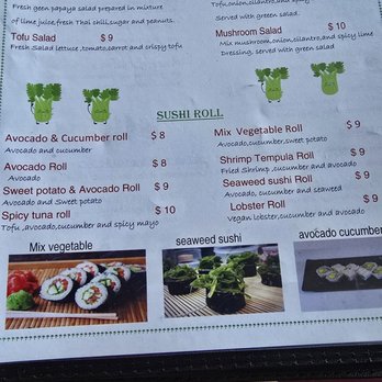 Asian Vegan Bistro - Menu - Vegan Near Me - Bakersfield, California