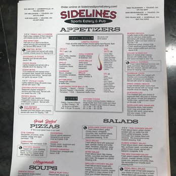Sidelines Sports Eatery - Norwalk - Menu - American Near Me - Norwalk, Ohio Sidelines Sports Eatery - Norwalk - Menu - American Near Me - Norwalk, Ohio