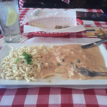 Jorg's Cafe Vienna - Kaiser Franz Josef Schnitzel $17.50 (chicken) - German Near Me - Plano, Texas Jorg's Cafe Vienna - Kaiser Franz Josef Schnitzel $17.50 (chicken) - German Near Me - Plano, Texas