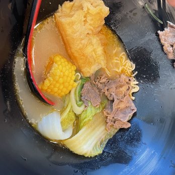 5 POT - yiou tiao doesn't really work as an ingredient when someone else cooks the hotpot for you... it became a soggy hot mess! - Hot Pot Near Me - Pasadena, California 5 POT - yiou tiao doesn't really work as an ingredient when someone else cooks the hotpot for you... it became a soggy hot mess! - Hot Pot Near Me - Pasadena, California