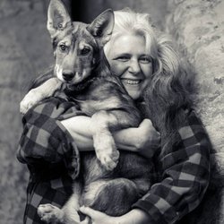 Blue Sage Holistic Bodywork - Stephanie and Bounder.