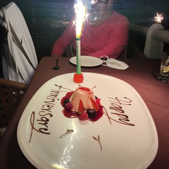 Cenacolo - Anniversary dessert. - Italian Near Me - Cancún, ROO
