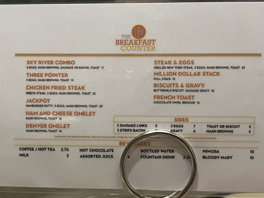 Menu photo 2 The Breakfast Counter Elk Grove, CA Menu photo 2 The Breakfast Counter Elk Grove, CA