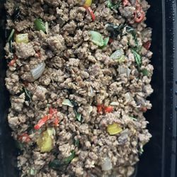 Basil beef