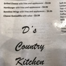 Kids Menu
