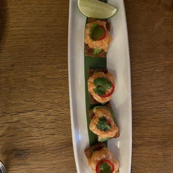 Ozumo - Hitokochu - crispy rice with salmon - Izakaya Near Me - San Jose, California