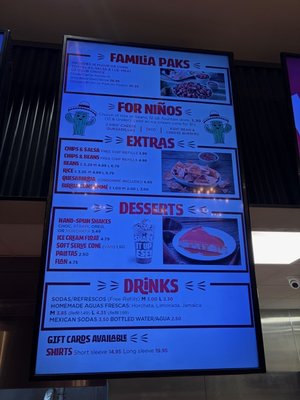 Menu photo 2 Backyard Taco Gilbert, AZ