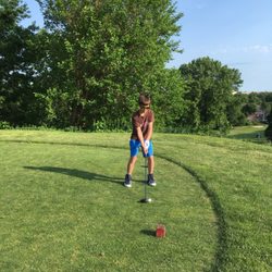 Kissena Park Golf Course - Teeing off on the 18th