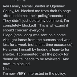 Rea Family Animal Shelter