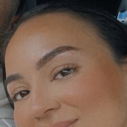 * My brows after a week tinted, no product * * My brows after a week tinted, no product *
