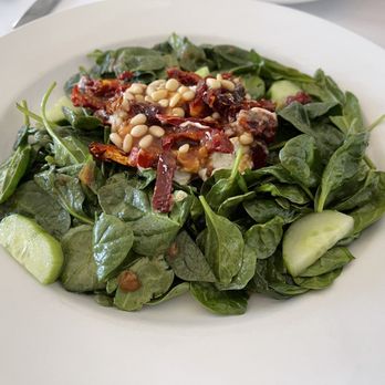 Cafe Grazie - Warm goat cheese salad is balanced and delicious - Italian Near Me - Santa Fe, New Mexico Cafe Grazie - Warm goat cheese salad is balanced and delicious - Italian Near Me - Santa Fe, New Mexico