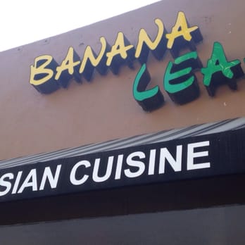 Banana Leaf - Rest. Sign @ front. - Indonesian Near Me - Temple City, California Banana Leaf - Rest. Sign @ front. - Indonesian Near Me - Temple City, California