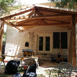 Deck N Dock - Patio cover in progress