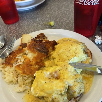 Tommy's Diner - Eggs Benedict with shrimp. - Diners Near Me - Columbus, Ohio Tommy's Diner - Eggs Benedict with shrimp. - Diners Near Me - Columbus, Ohio