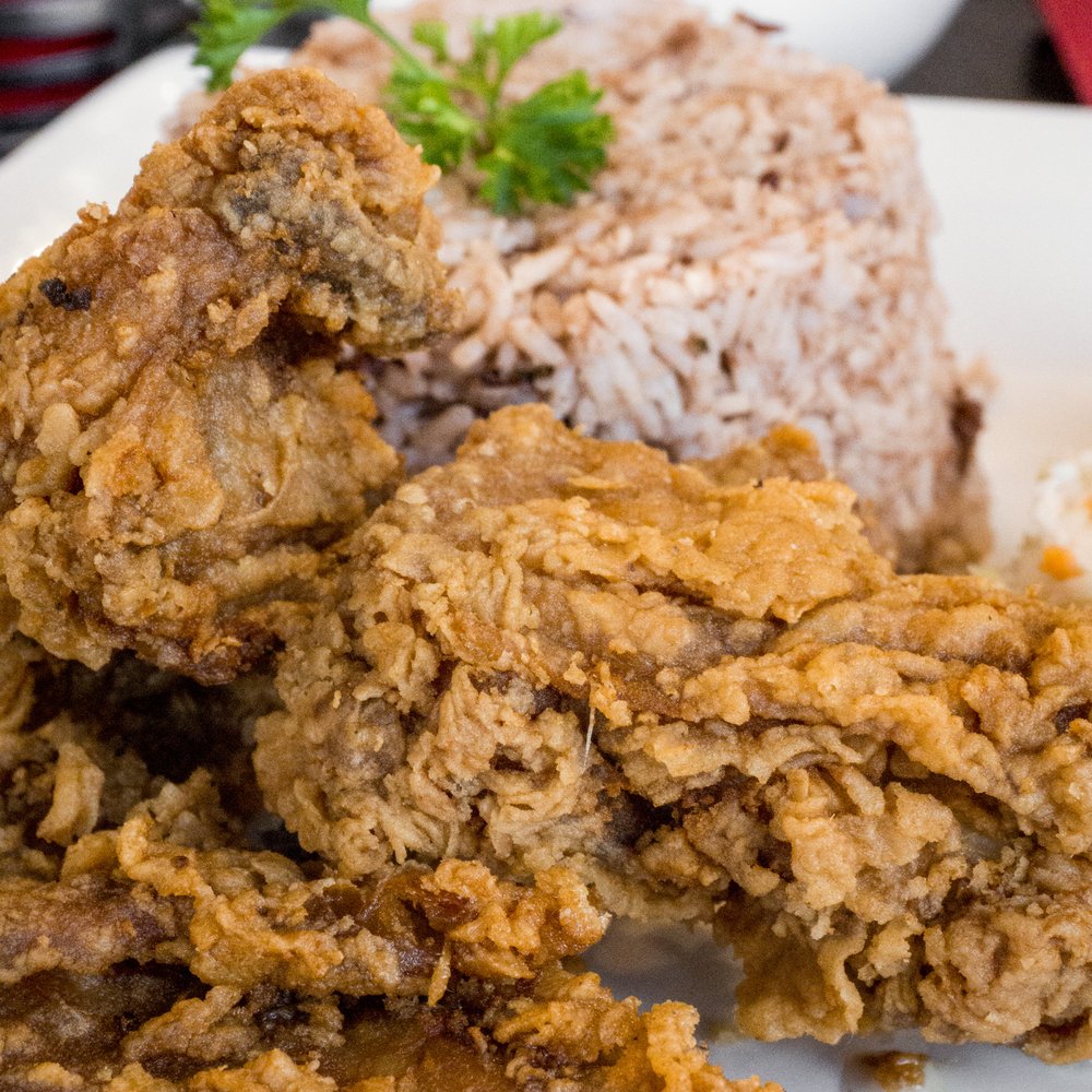 Beryl's Pepper Pot - Fried Chicken with Rice and Peas - Caribbean Near Me - Pickering, Ontario Beryl's Pepper Pot - Fried Chicken with Rice and Peas - Caribbean Near Me - Pickering, Ontario