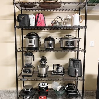 The Container Store - Intermetro shelving in black. Ordered 2 more after this. - Home Decor Near Me - Las Vegas, Nevada
