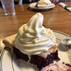 Duffy's Restaurant - Oh man, so good! Small black berry pie à la mode!!!!