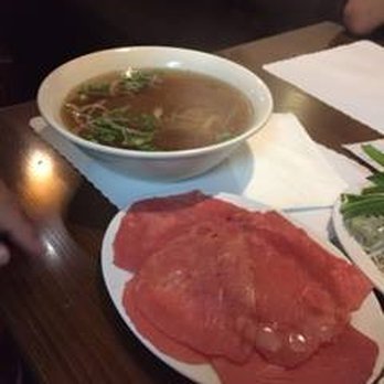 Pho Lu - number 2 with thit tai on the side. look at how fresh the thit tai looks :0 - Vietnamese Near Me - Garden Grove, California