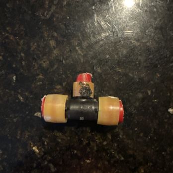 ARS / Rescue Rooter - Old t-connector - Plumbing Near Me - Irving, Texas