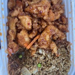 Greate Taste Fusion - Orange chicken & fried rice combo