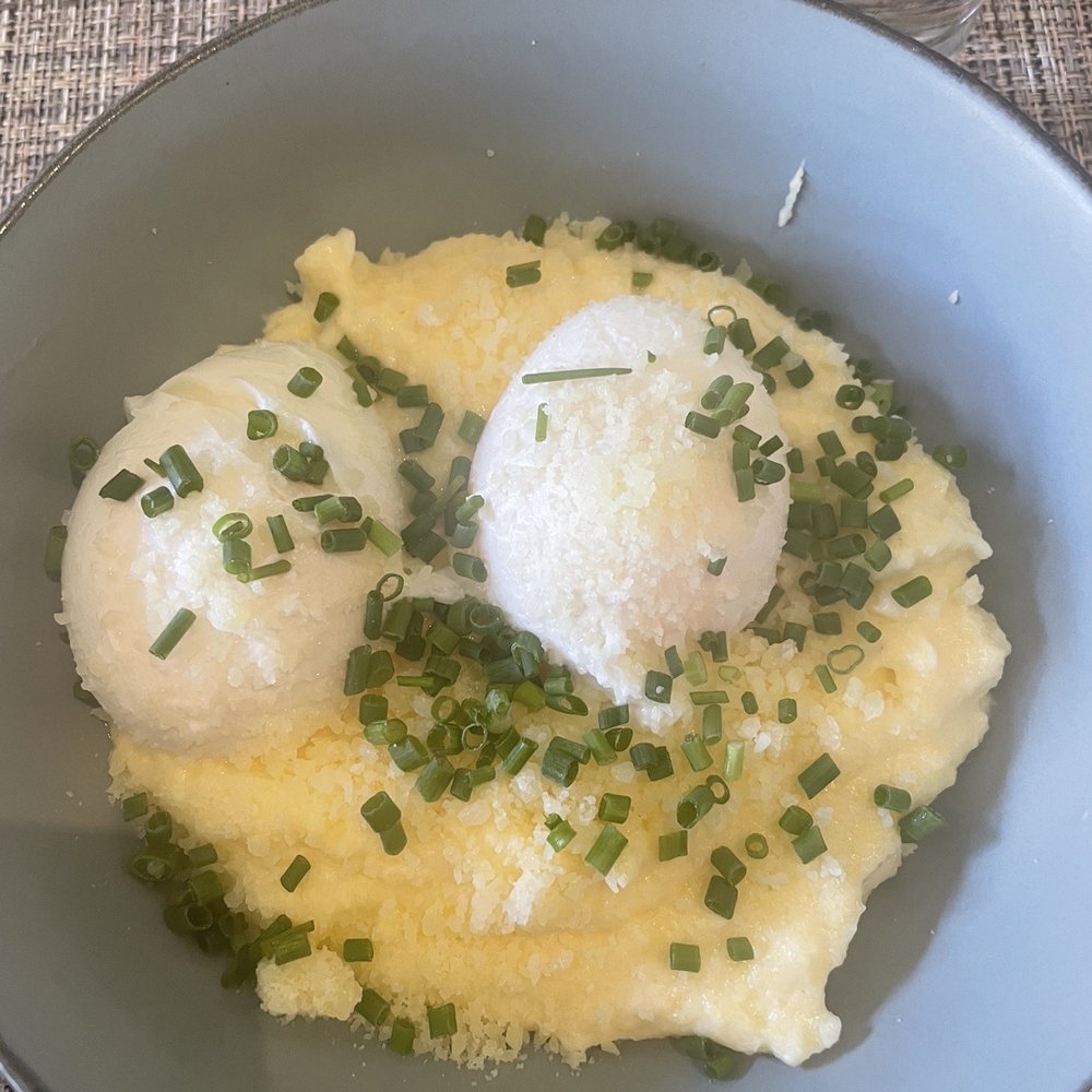 Eatarry - Parmesan Polenta and poached eggs - Breakfast & Brunch Near Me - Tarrytown, New York