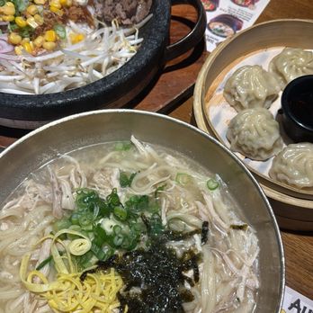 Jin Cook - Brisket hot stone Steamed dumplings Chicken noodle soup - Korean Near Me - Glendale, California Jin Cook - Brisket hot stone Steamed dumplings Chicken noodle soup - Korean Near Me - Glendale, California