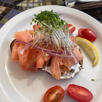 Layla's Bakery-Cafe - Salmon toast - Bakeries Near Me - Sedona, Arizona Layla's Bakery-Cafe - Salmon toast - Bakeries Near Me - Sedona, Arizona