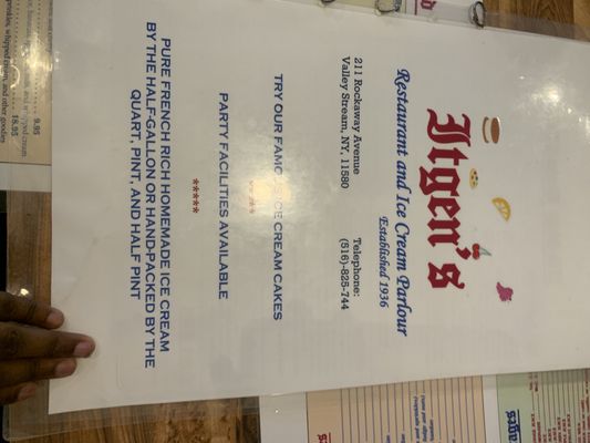 Menu photo 4 Walt Itgen's Ice Cream Parlour Valley Stream, NY