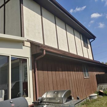 Lang Home Exteriors - Side of house before - Roofing Near Me - Palos Heights, Illinois