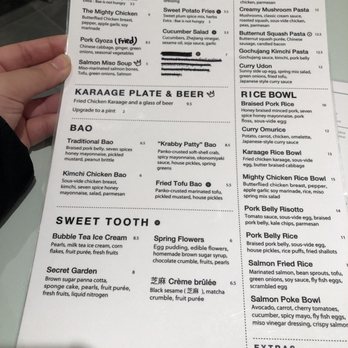 MajesThé - Food menu - Asian Fusion Near Me - Montreal, Quebec