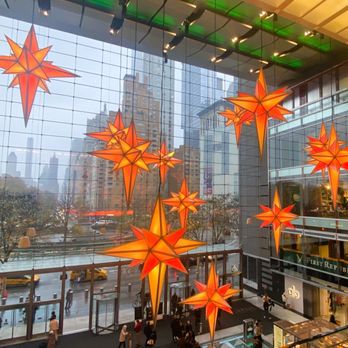 The Shops at Columbus Circle - Holiday star lights - Shopping Centers Near Me - New York, New York