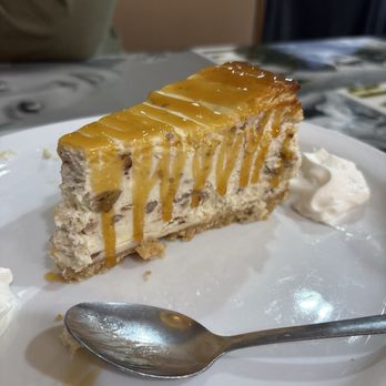Sizzling Grill - Homemade pecan cheesecake- OMG this crust!!!! - Steakhouses Near Me - Lake Wales, Florida Sizzling Grill - Homemade pecan cheesecake- OMG this crust!!!! - Steakhouses Near Me - Lake Wales, Florida