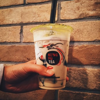 Kung Fu Tea - Made my friend hold this because she has prettier hands than me - Bubble Tea Near Me - Centreville, Virginia Kung Fu Tea - Made my friend hold this because she has prettier hands than me - Bubble Tea Near Me - Centreville, Virginia