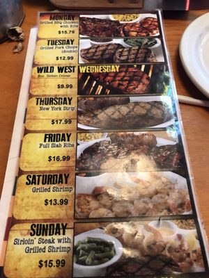 Menu photo 3 Texas Roadhouse Knoxville, TN