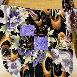 Cloverdale Regional Library - Sewing Class: One beautiful tote bag completed.