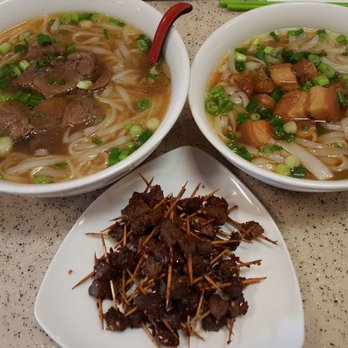 Yum Noodles - Beef shank rice noodles, pork belly rice noodles and spicy  toothpick beef - Chinese Near Me - Santa Clara, California