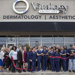 Vitalogy Skincare - Ribbon-cutting at the new location