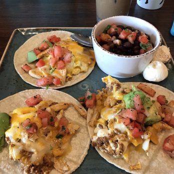 First Watch - Breakfast tacos & iced coffee. Excellent!! - Breakfast & Brunch Near Me - Pearland, Texas