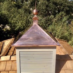SVS Raingutters - Copper cupola