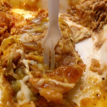 Taco Mio - I have no idea how I broke my plastic fork, but it made for a tough night at the hotel. - Mexican Near Me - Quartzsite, Arizona