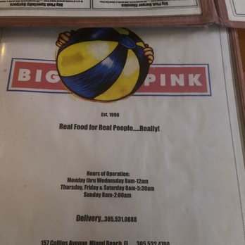 Big Pink - New place... new food to try - Pizza Near Me - Miami Beach, Florida