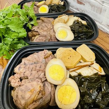 Bread Connection - Braised Platter Luwei, the Taiwanese braised include beef tendon, eggs, dried tofu and kelp. - Taiwanese Near Me - Duluth, Georgia