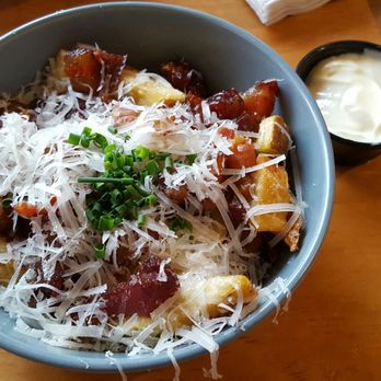 Dime Store - 2017-04-16. The Dime Store. Bacon, Parm, and Truffle Fries. A must try! - Breakfast & Brunch Near Me - Detroit, Michigan Dime Store - 2017-04-16. The Dime Store. Bacon, Parm, and Truffle Fries. A must try! - Breakfast & Brunch Near Me - Detroit, Michigan