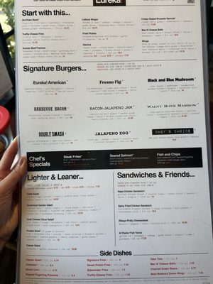 Menu photo 1 Eureka! Redlands, CA Menu photo 1 Eureka! Redlands, CA