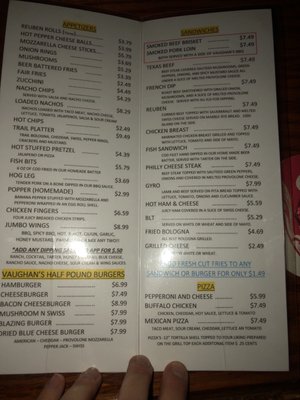 Menu photo 5 Vaughan's Pub & Grill Bolivar, OH Menu photo 5 Vaughan's Pub & Grill Bolivar, OH