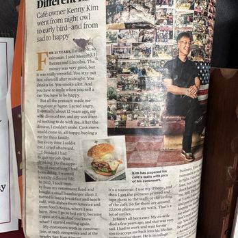 Kenny's Cafe - Tearful story about why Kenny opened the cafe; heartwarming and inspirational - Cafes Near Me - Santa Clara, California