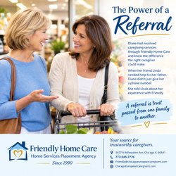 Friendly Home Care - friends are sharing good news about Friendly Home Care services